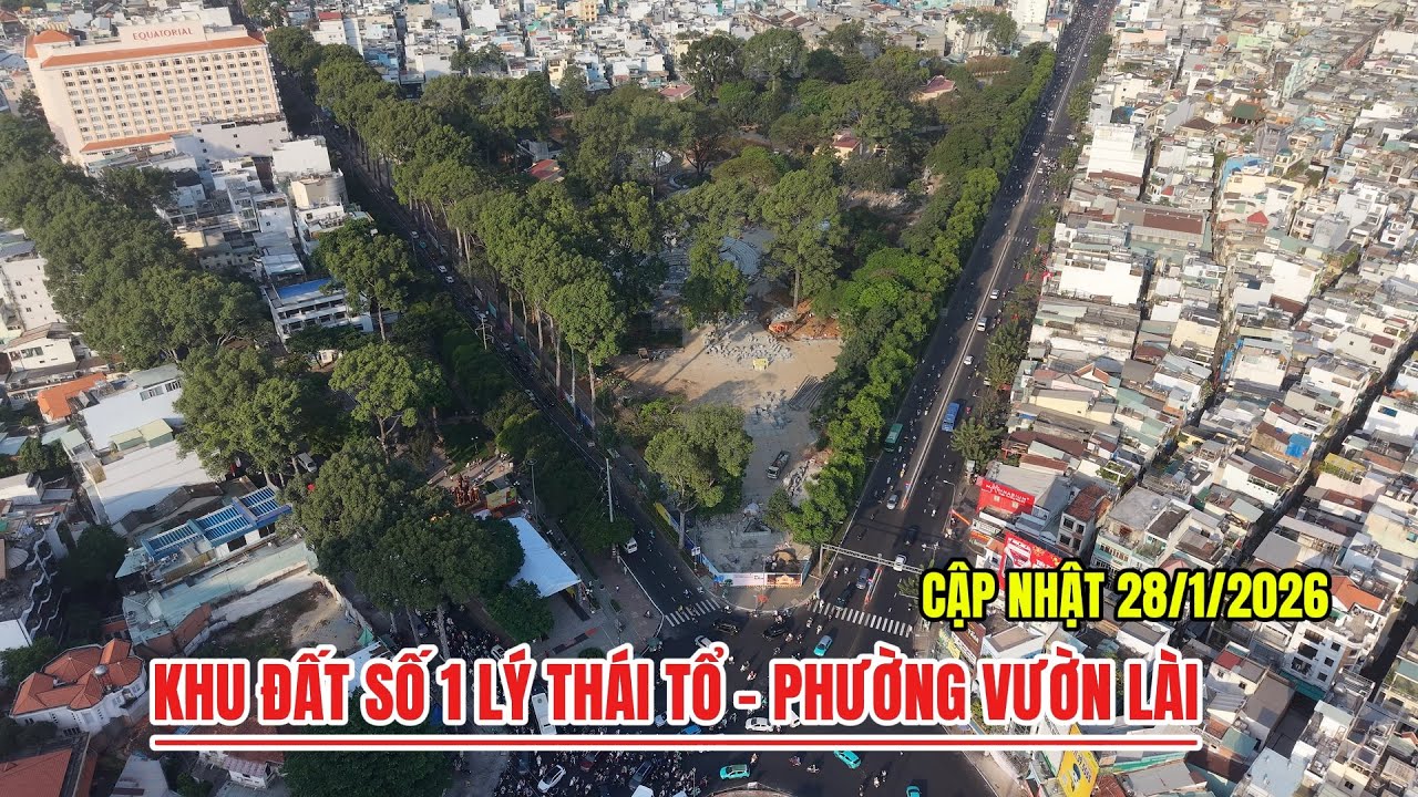Cận cảnh khu đất số 1 Lý Thái Tổ  giao Sun Group xây dựng công viên và đài tưởng niệm