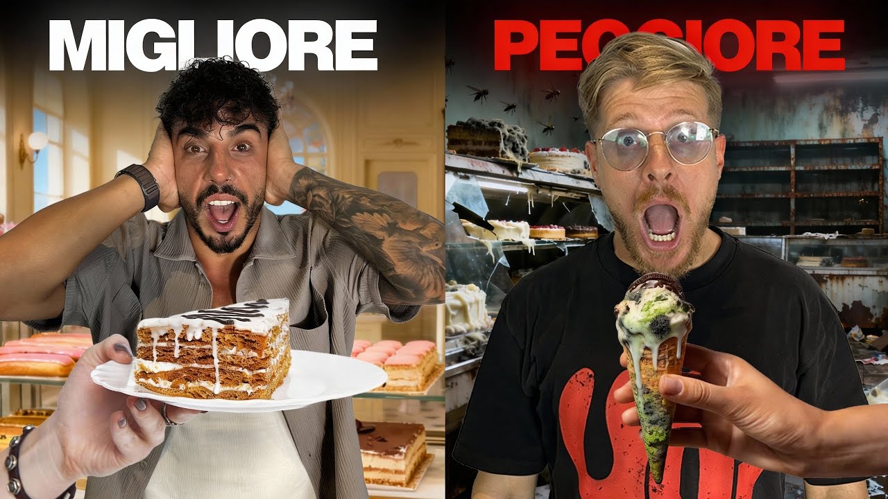 MIGLIORE vs PEGGIORE PASTICCERIA SU JUST EAT - NON SIAMO MAI RIMASTI COS&Igrave; DELUSI IN VITA NOSTRA!