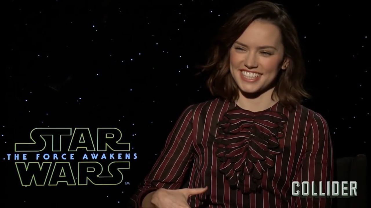 Daisy Ridley ‘The Force Awakens’ Full Press Interview Day 1
