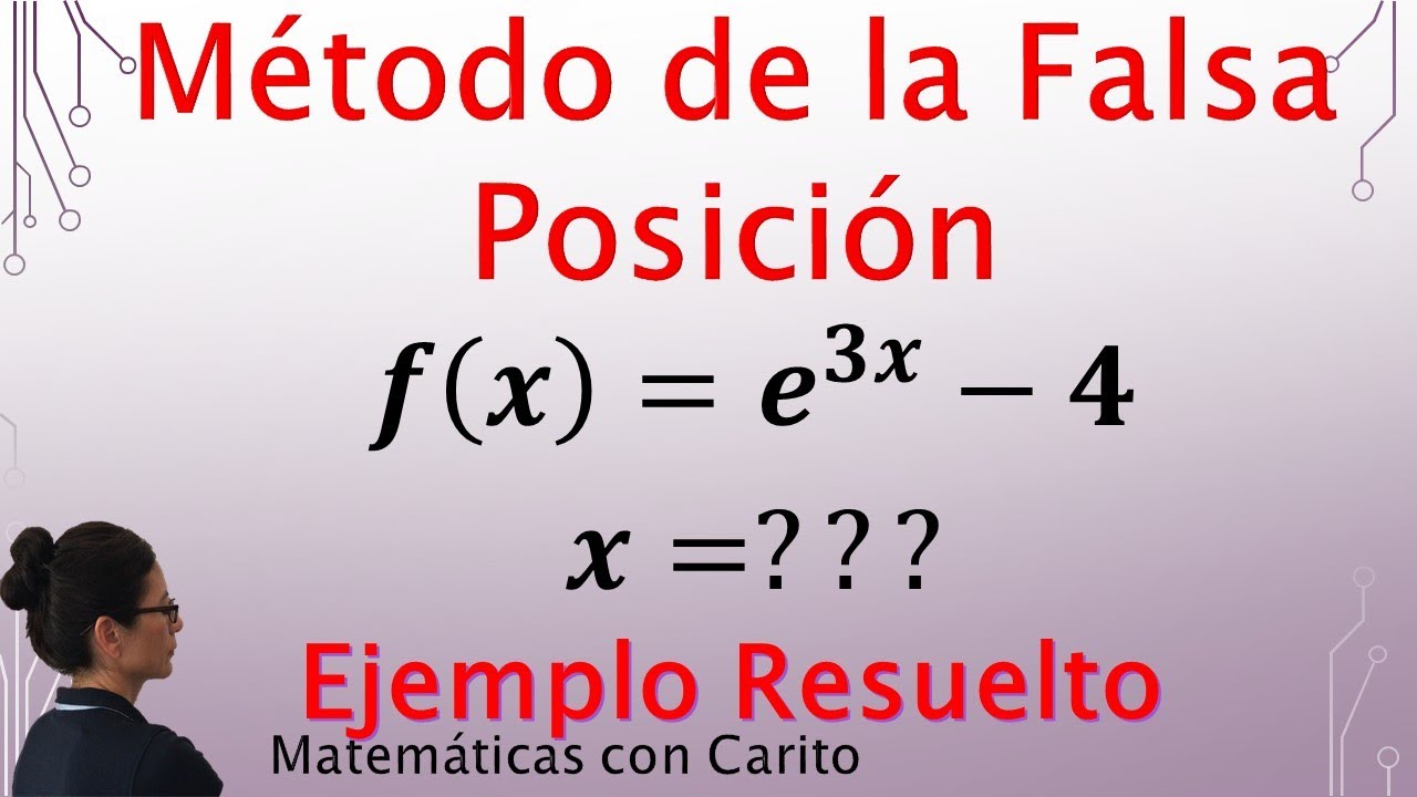Método de la falsa Posición