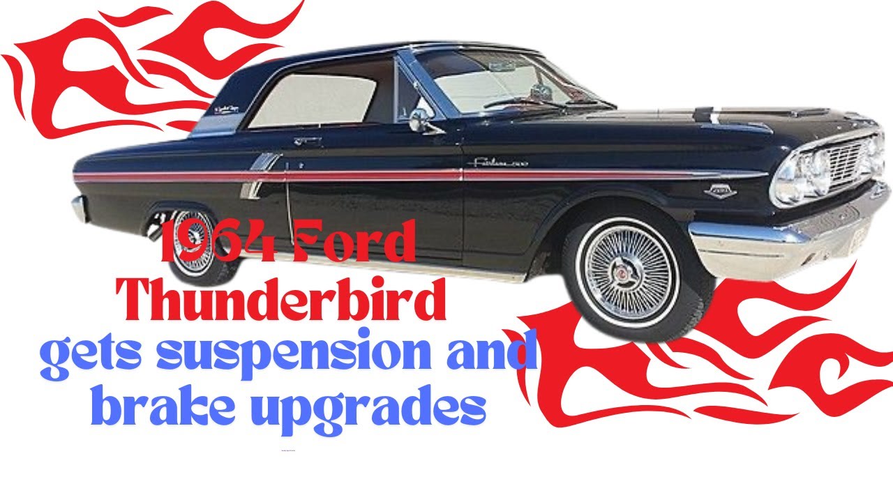 64 Ford Fairlane gets suspension and brake upgrades