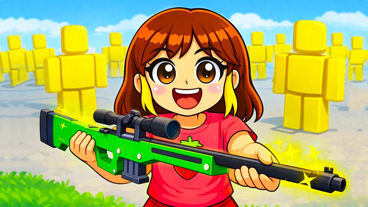 Am Devenit Cel Mai Bun SNIPER pe Roblox !