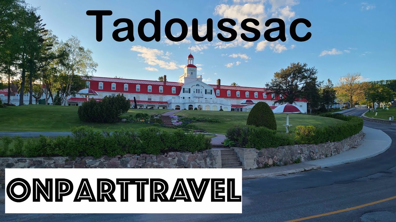 On explore Tadoussac!  C'est notre dernière journée du voyage (vacances printemps 2021 à Charlevoix)