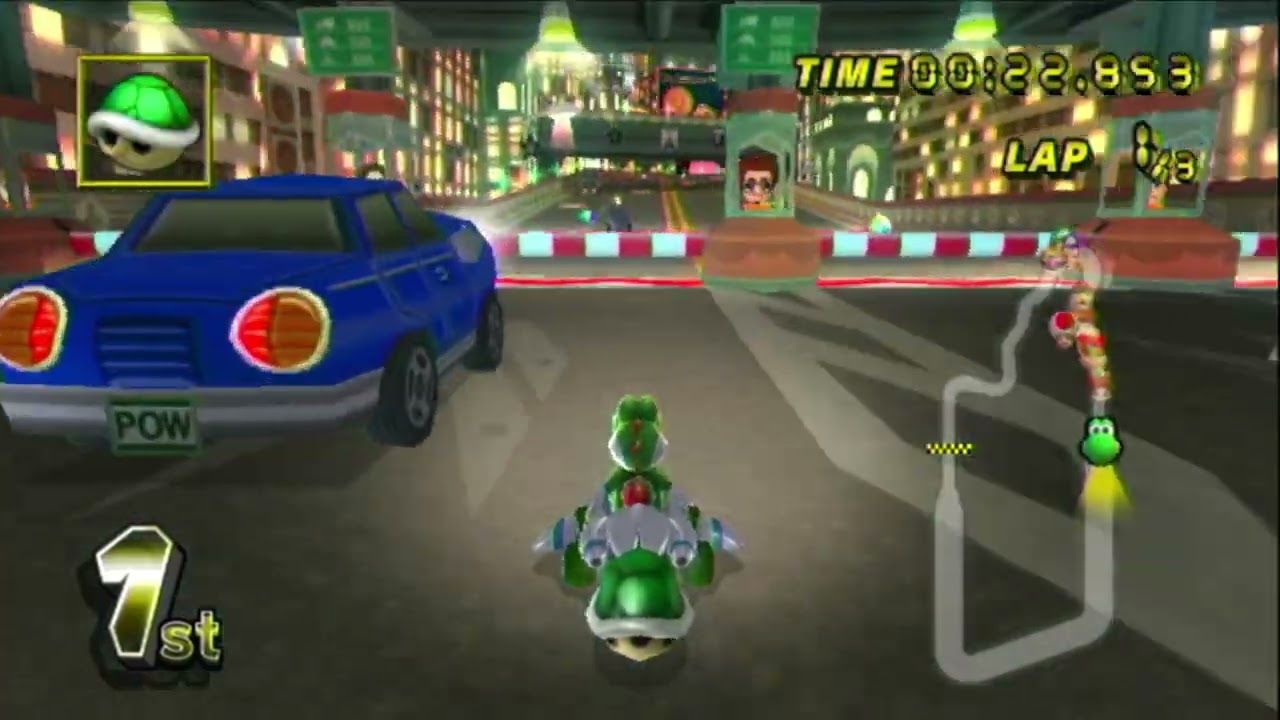 Mario Kart Wii - Yoshi, Super Blooper