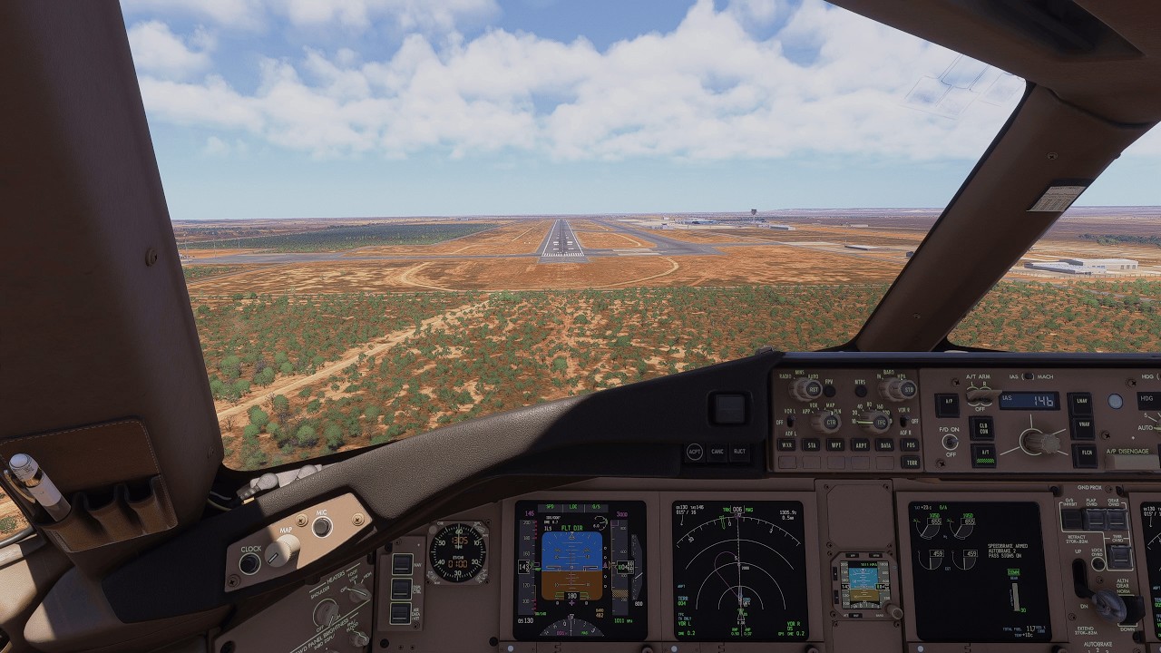 Dakar Landing | PMDG B77W | MSFS2024