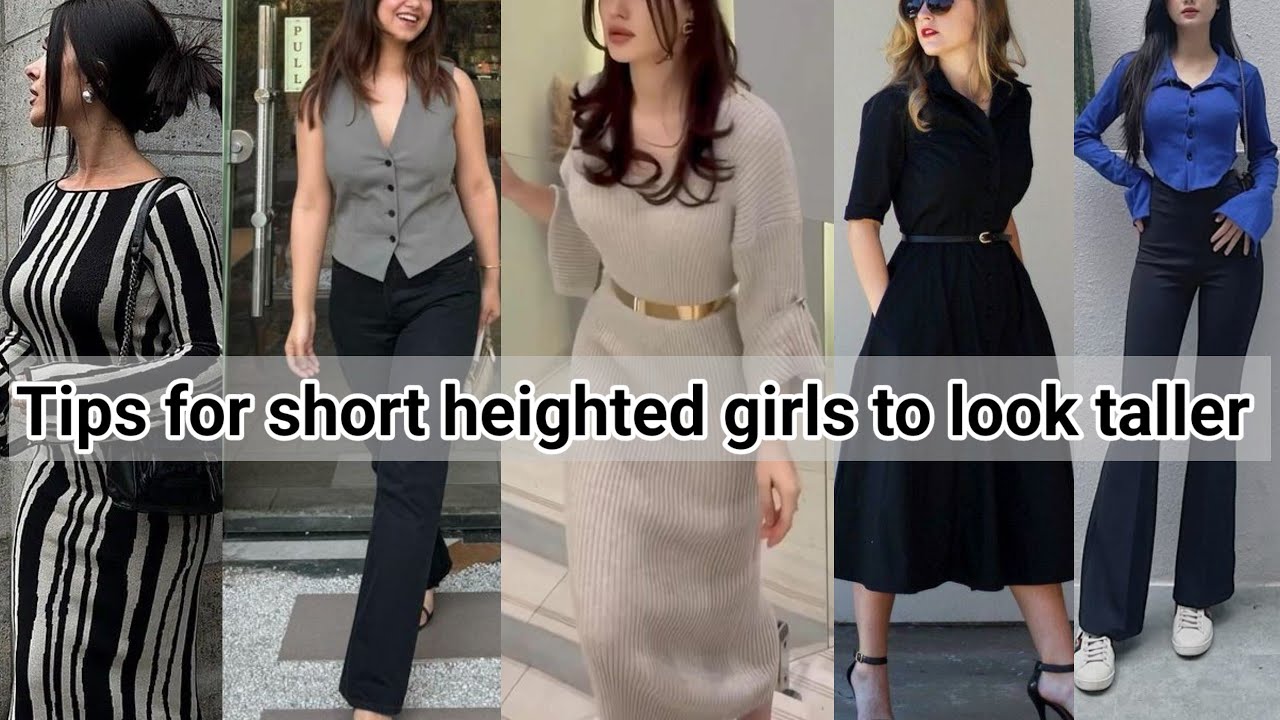 Tips for short heighted girls to look taller || THE TRENDY GIRL