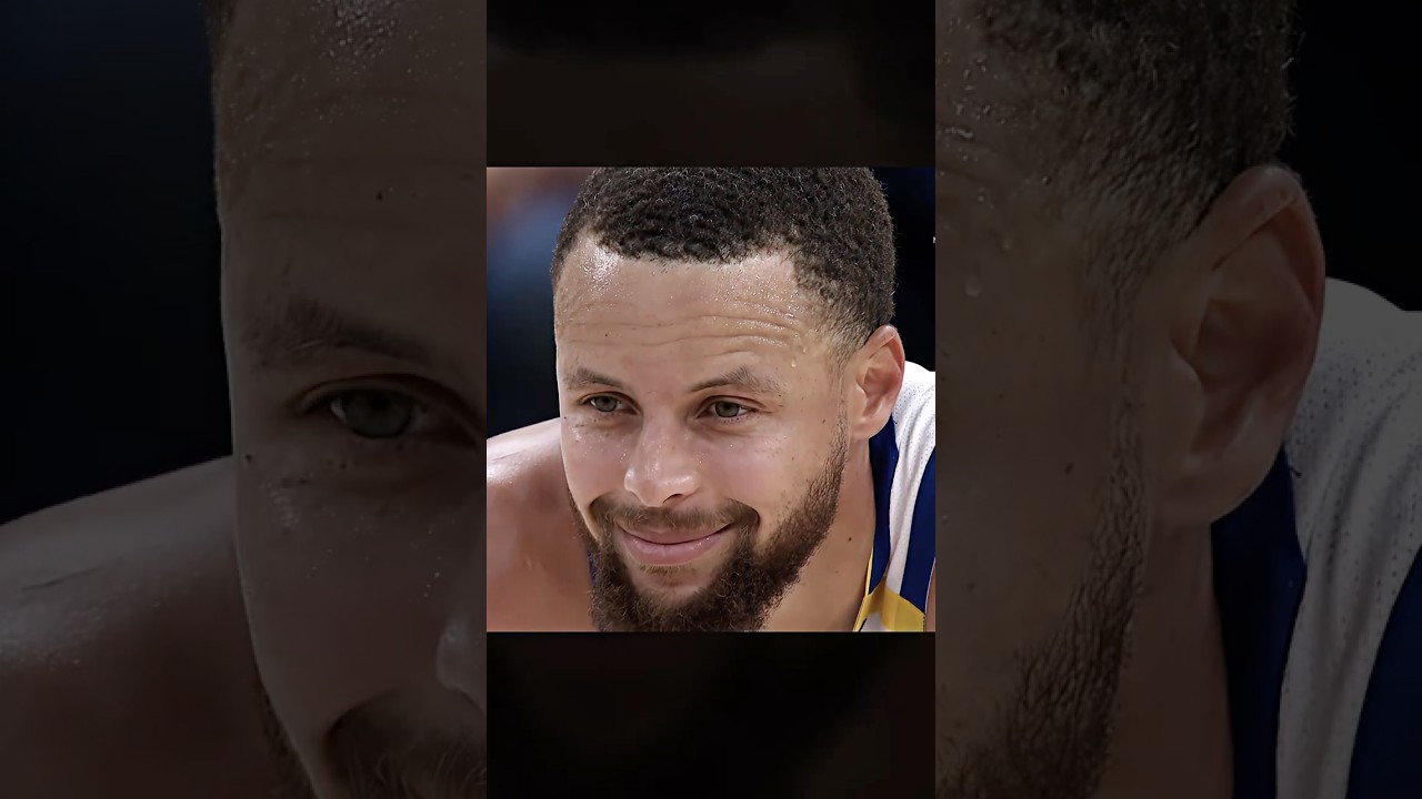 When Curry SMILES, you know its OVER 🤫 #shorts
