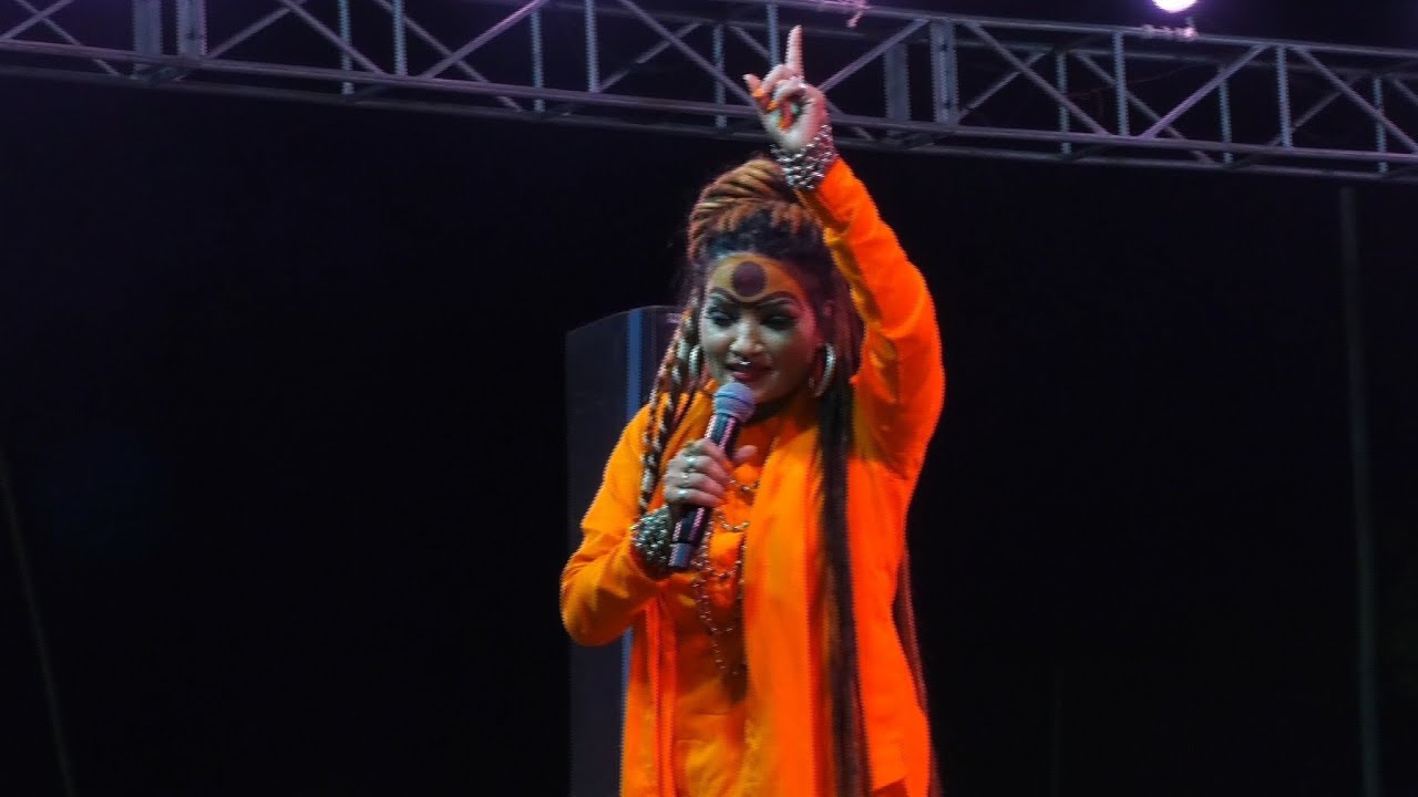 Shahnaz akhtar ने पाकिस्तान को खुलेआम चैलेंज की Stage show Jharkhand me Ram nawmi hindu dharm Nagar
