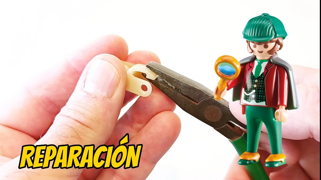 Reparar figuras playmobil flojas.