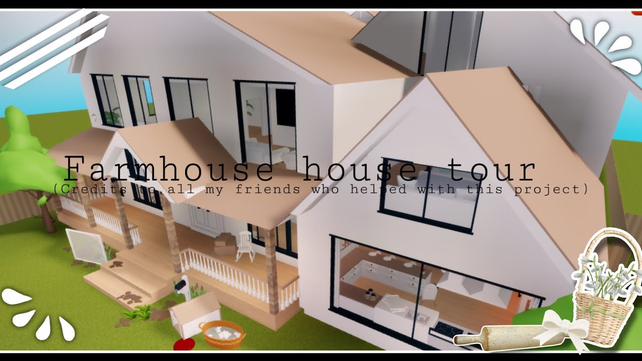 New House Tour! ||ft my friend|| CLUB ROBLOX || (VOICE!)