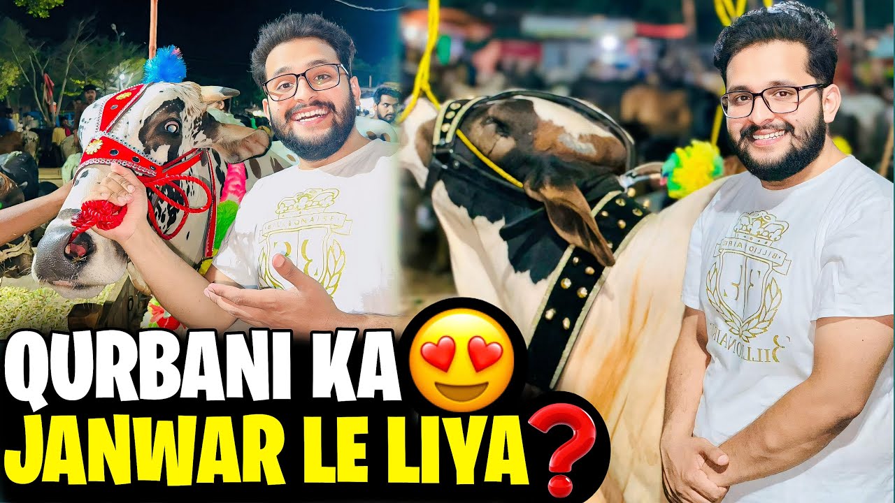 Qurbani ka Janwar🐄Le Liya?😳Qurbani K janwar 2025😱Is bar Qurbani kasy krein😭
