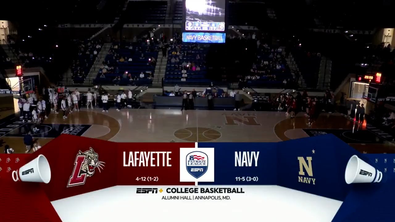 Highlights: Navy Men's Basketball vs Lafayette (1/10/26)