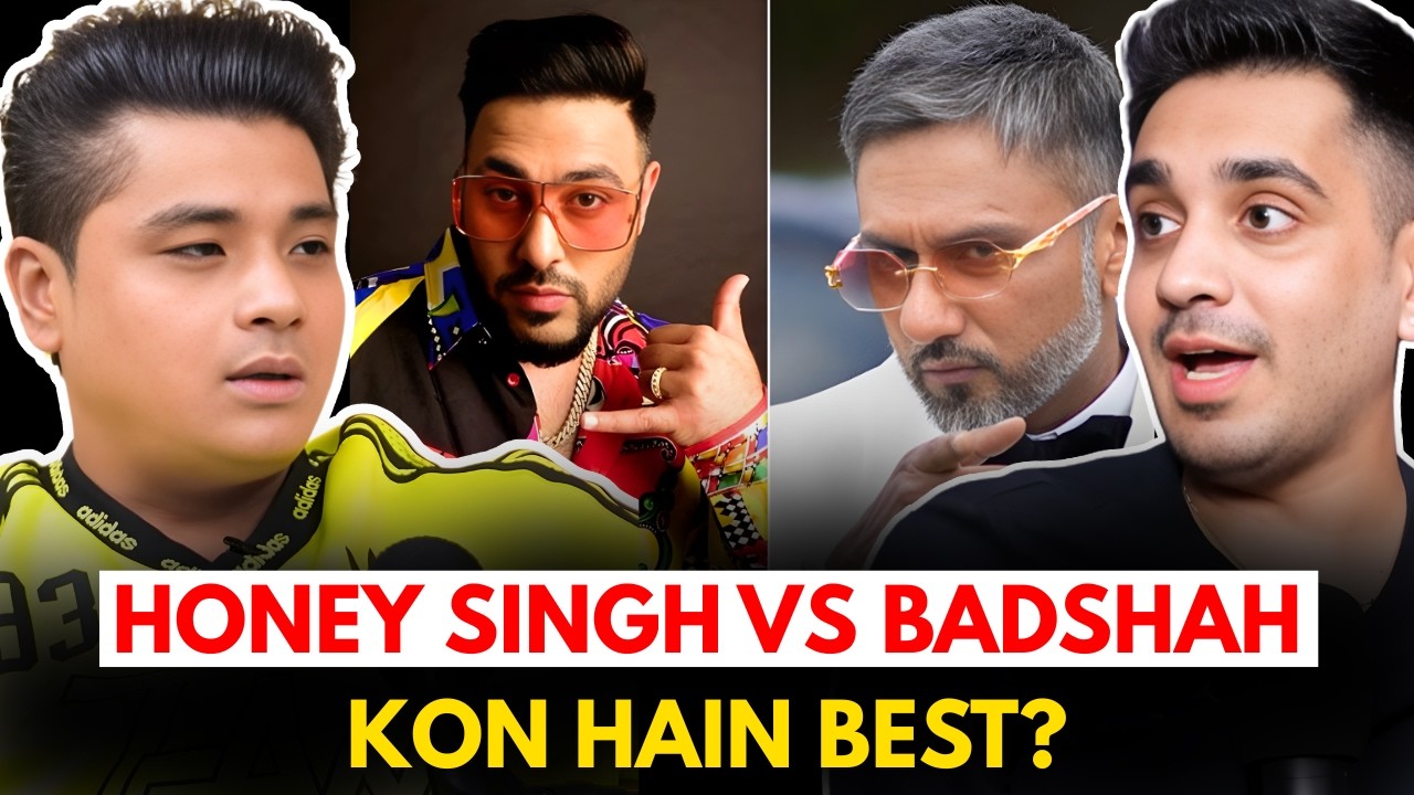Honey Singh Vs Badshah Kon Hain Best? || Lil Golu || Best OF Real Talk