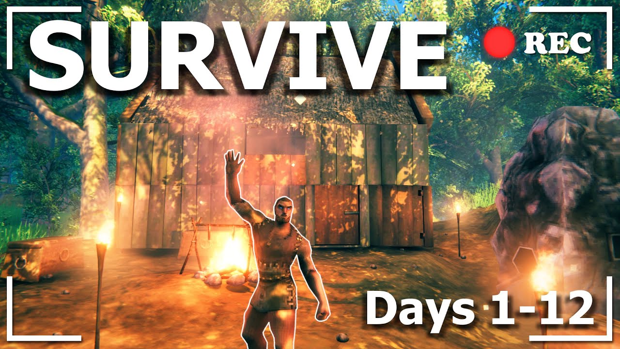 So I Finally Tried Valheim In 2025 | Surviving Valheim Days 1-12