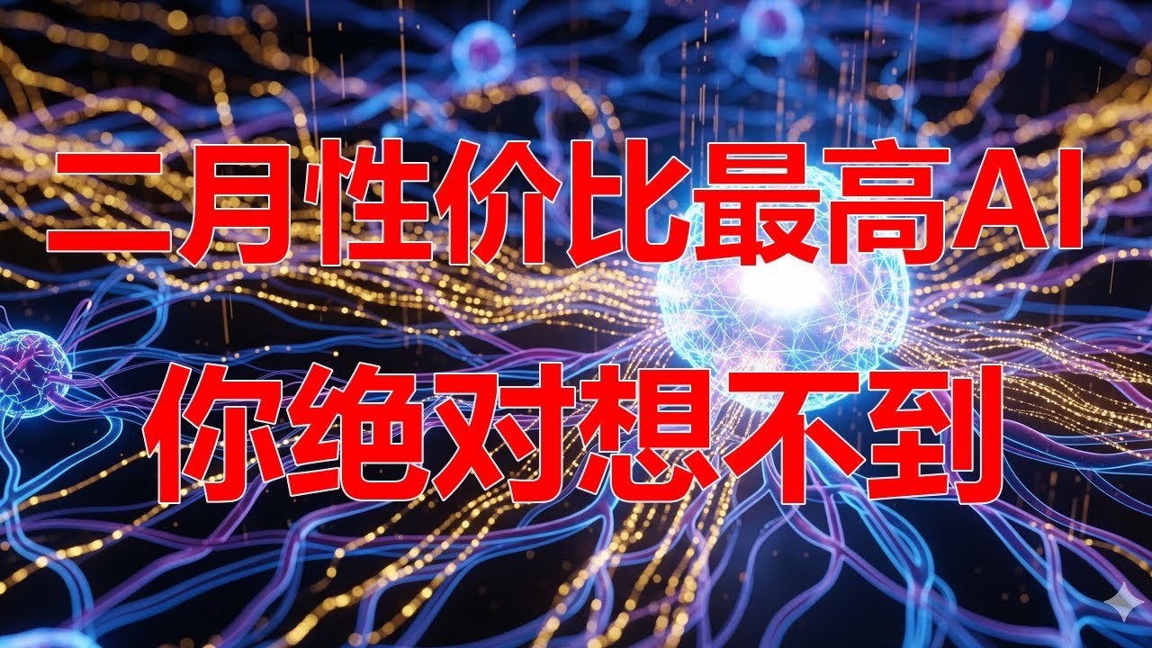 2月性价比最高的AI你绝对想不到排第一的