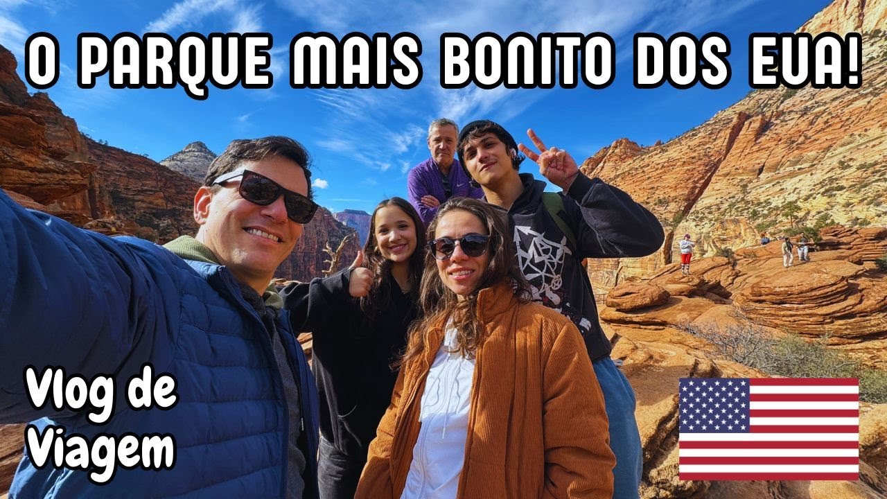 Parque Nacional de Zion e Bryce Canion - Vlog de Viagem - Novembro 2024