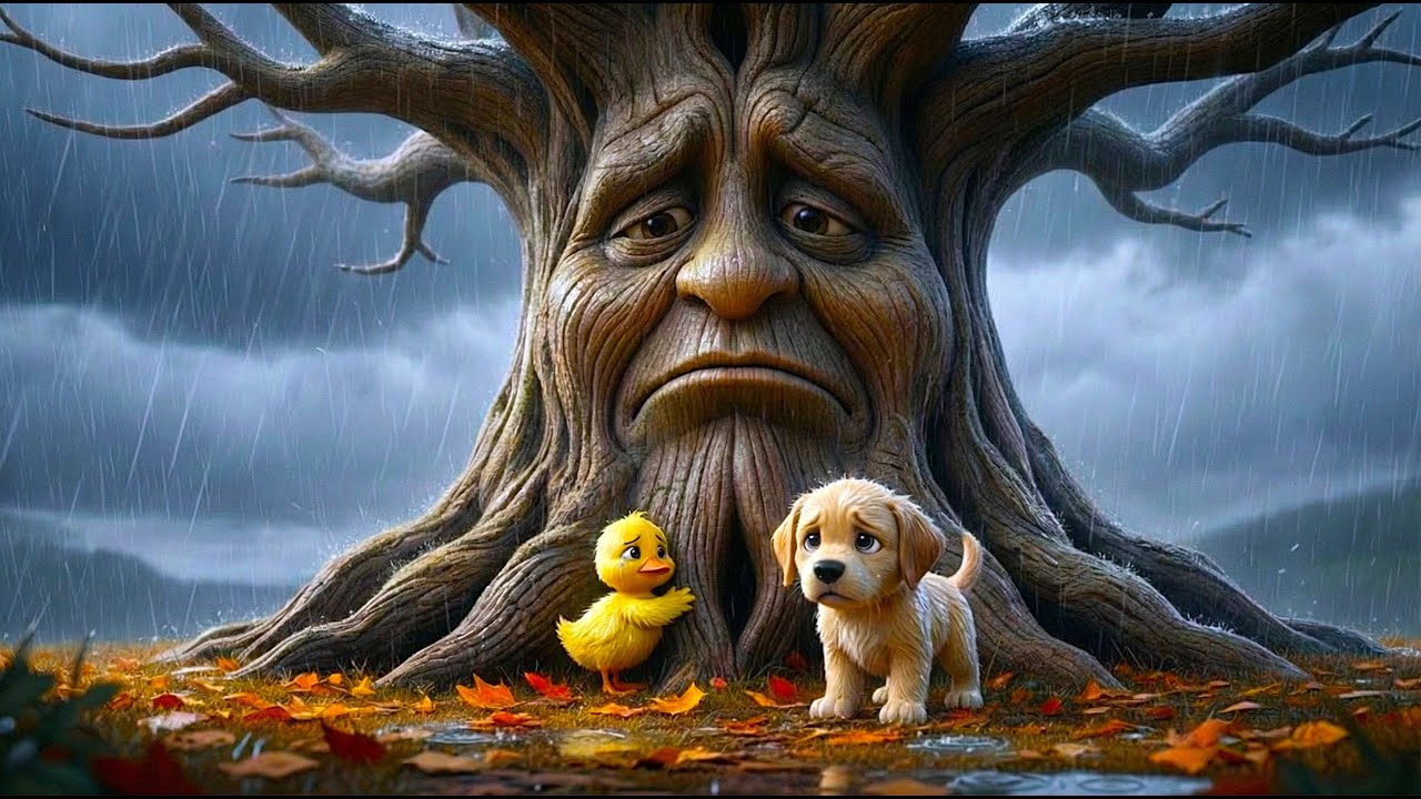 A Silent Story: Mimi & Melo Meets The Sad Tree | 3D Animated Story For Kids | Mimi Melo TV