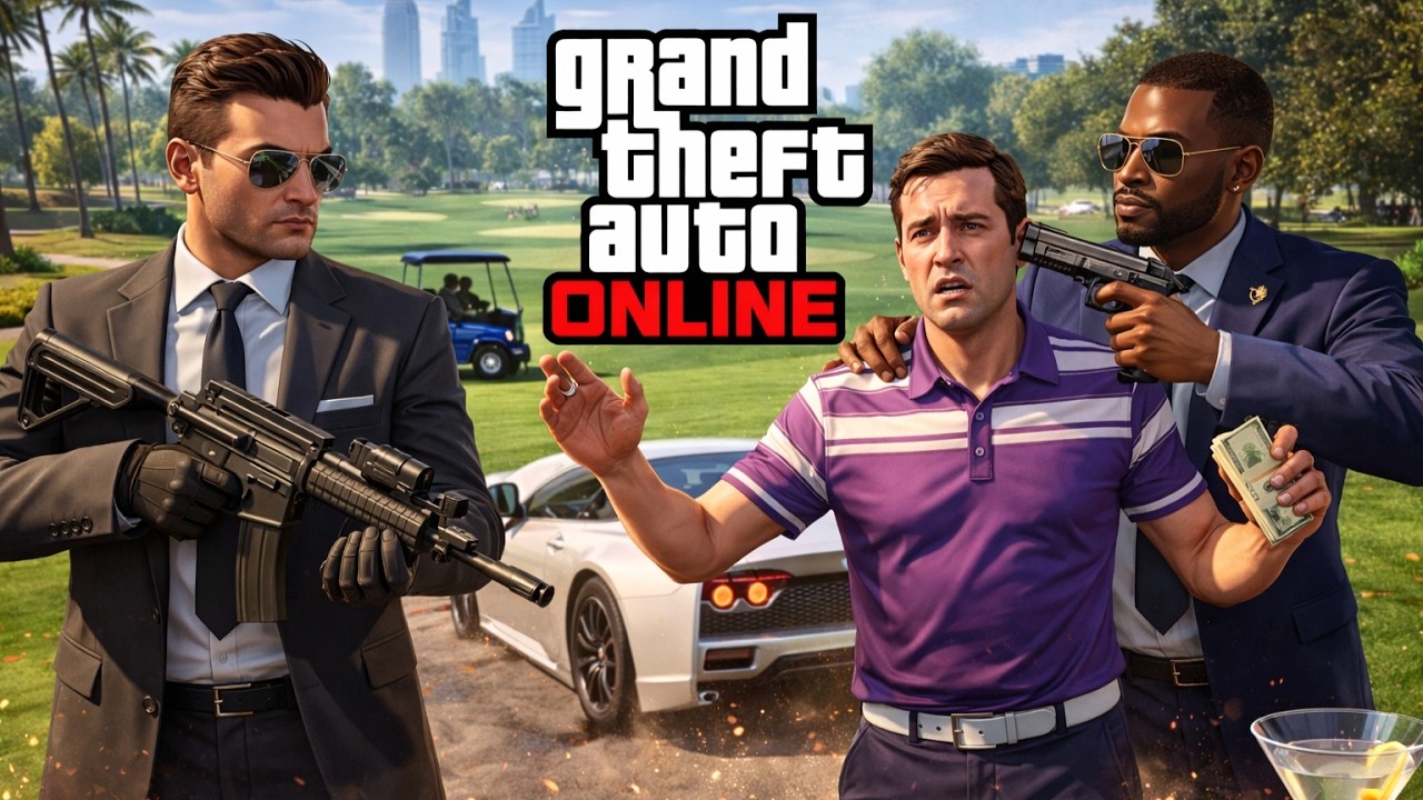 GTA V Online | Negocios en el Campo de Golf ⛳💼 Hacemos lo que Sea Necesario