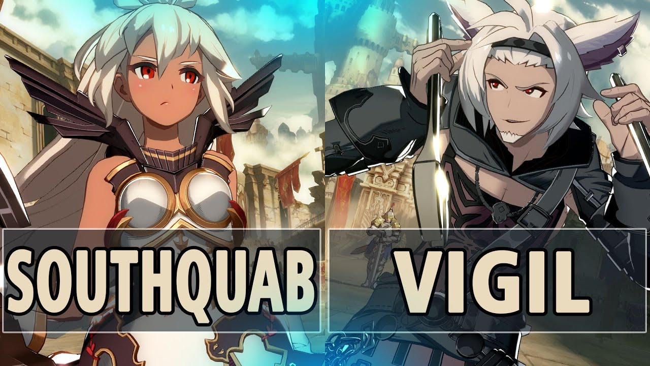 GBVSR:🔥SouthQuab (Zooey) Vs Vigil (Lowain)🔥| High Level Gameplay.