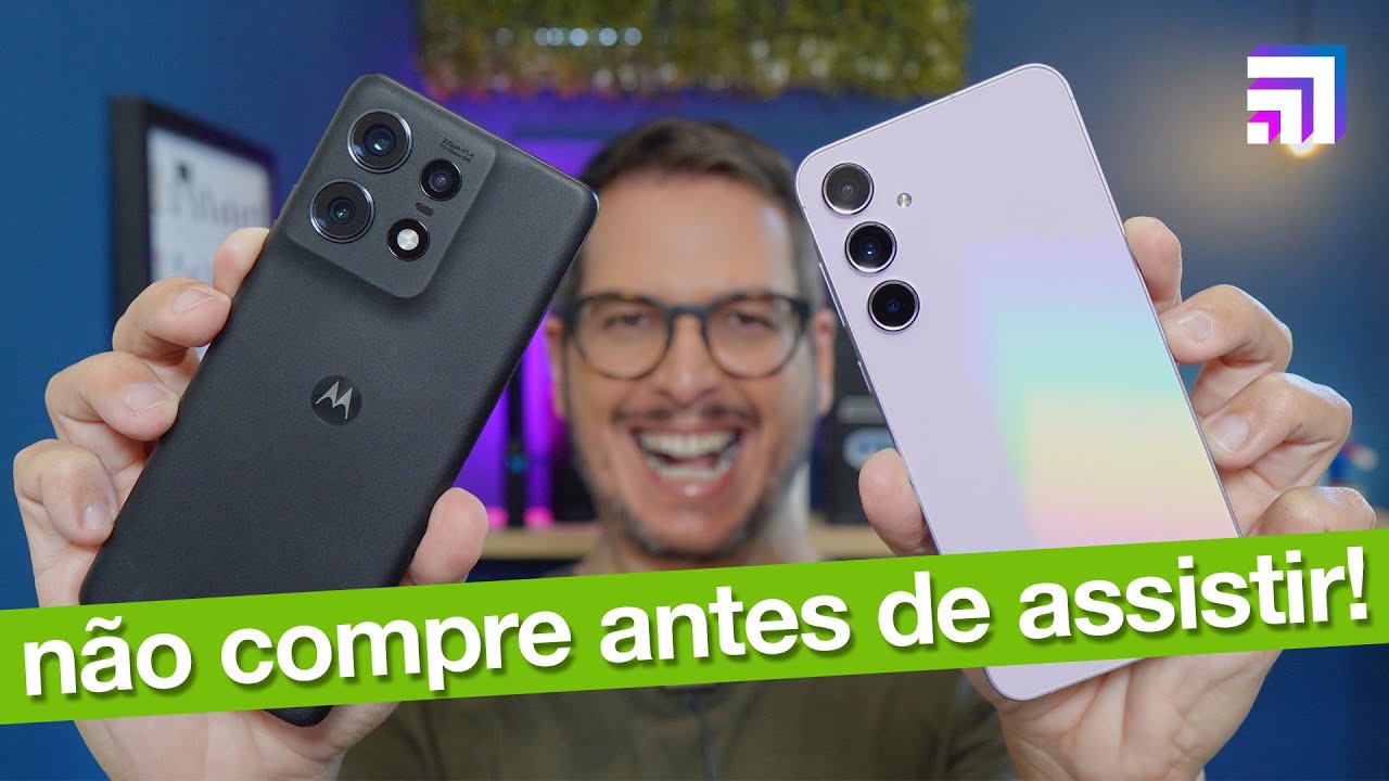 GALAXY A55 vs EDGE 50 PRO | O Comparativo Completo