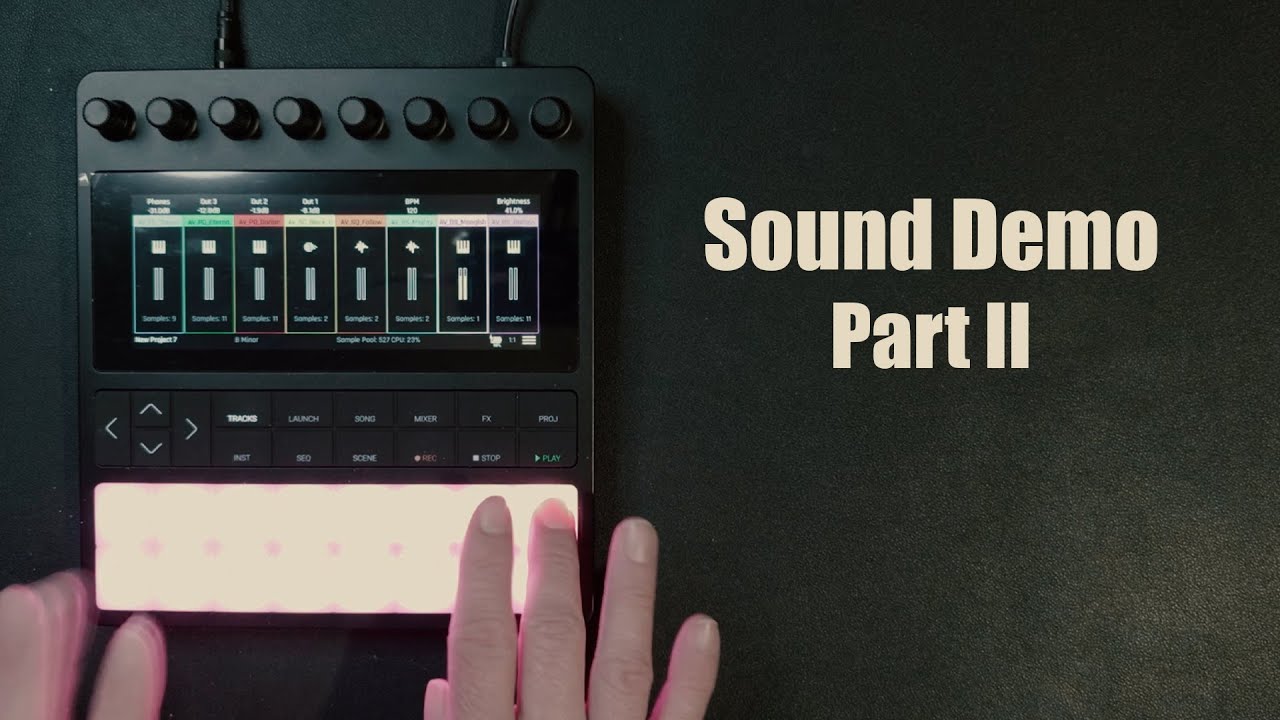 Sound Pack for 1010music Bento – Abstract Void | Part II – Sound Demo