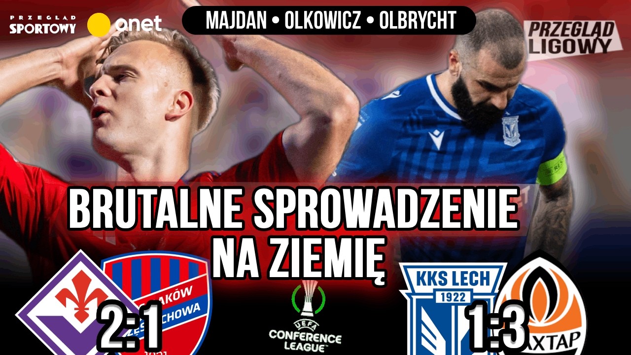 RAKÓW Z NIEBA DO PIEKŁA. KOSZMAR LECHA W KOŃCÓWCE. TO NIE BYŁ POLSKI WIECZÓR W EUROPIE