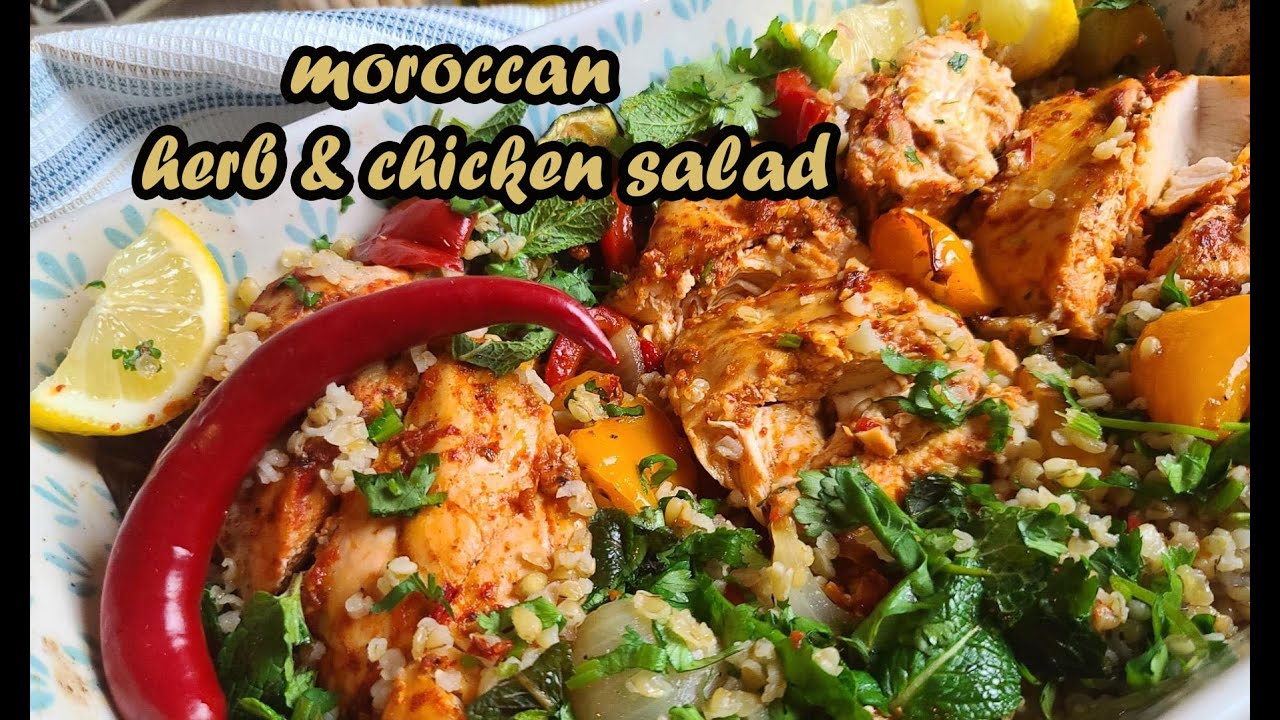 Exotic Moroccan Chicken Salad: A Healthy and Flavorful Meal