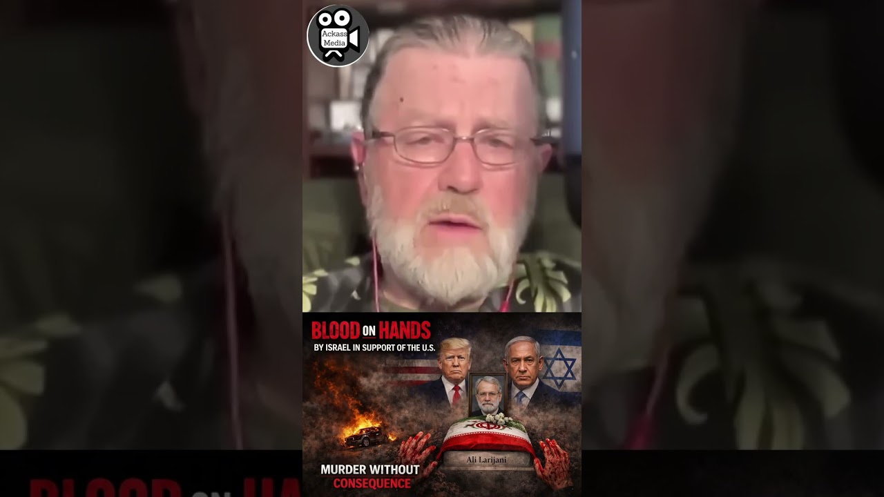 Blood on Their Hands: The Killing of Ali Larijani and U.S. Support for Israel
