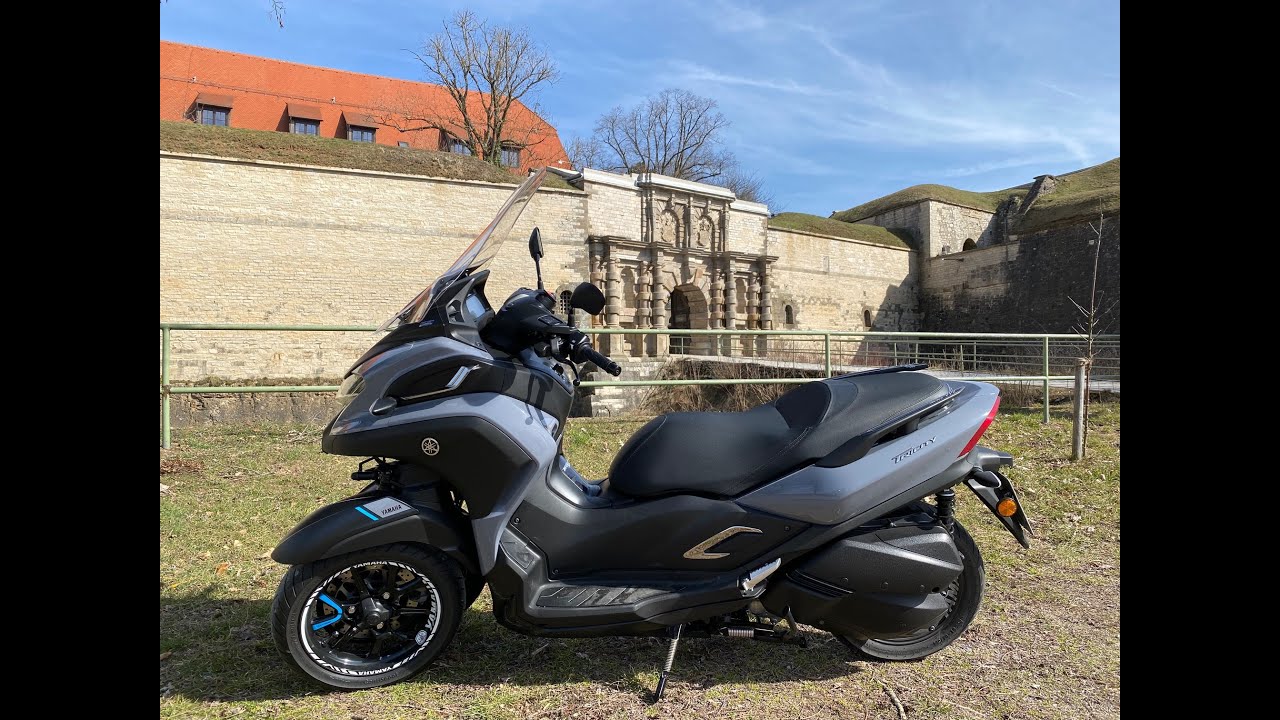 Yamaha Tricity 300/ Tour zur Hohenzollernfestung Wülzburg