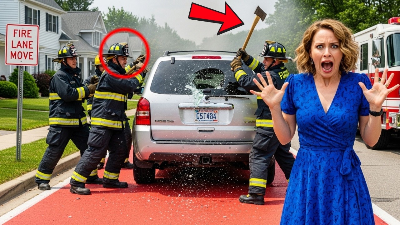 Karen Blocked the Fire Lane for a Pool Party — The Fire Crew Didn’t Wait