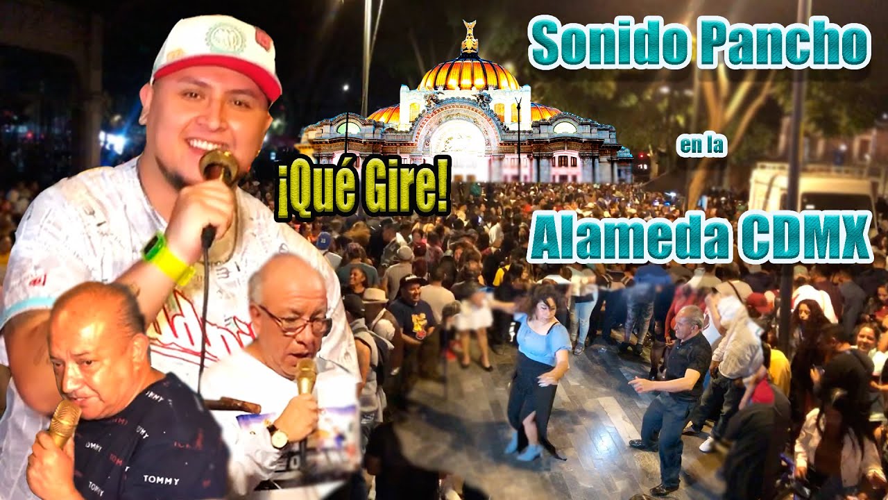 HD | Sonido Pancho en la ALAMEDA tocando con S. Cariñoso y S. Salsabor en el 11° aniv. de Don Felipe