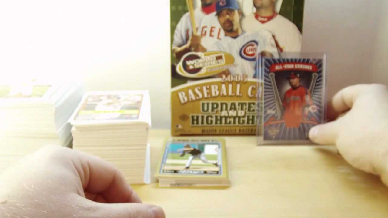 2005 Topps Updates and Highlights Hobby Box Recap