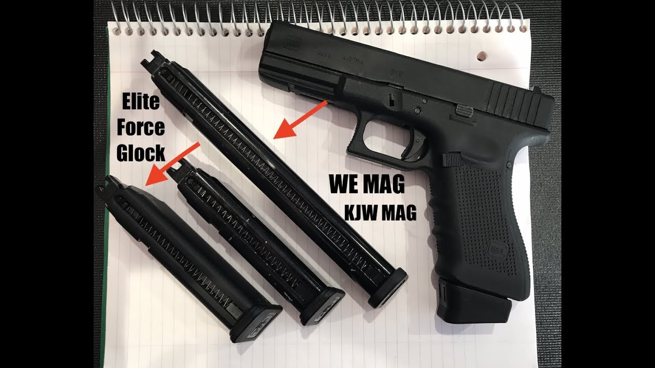 Будут ли журналы KJW и WE Tech Mags работать с пистолетом Elite Force Glock 17?