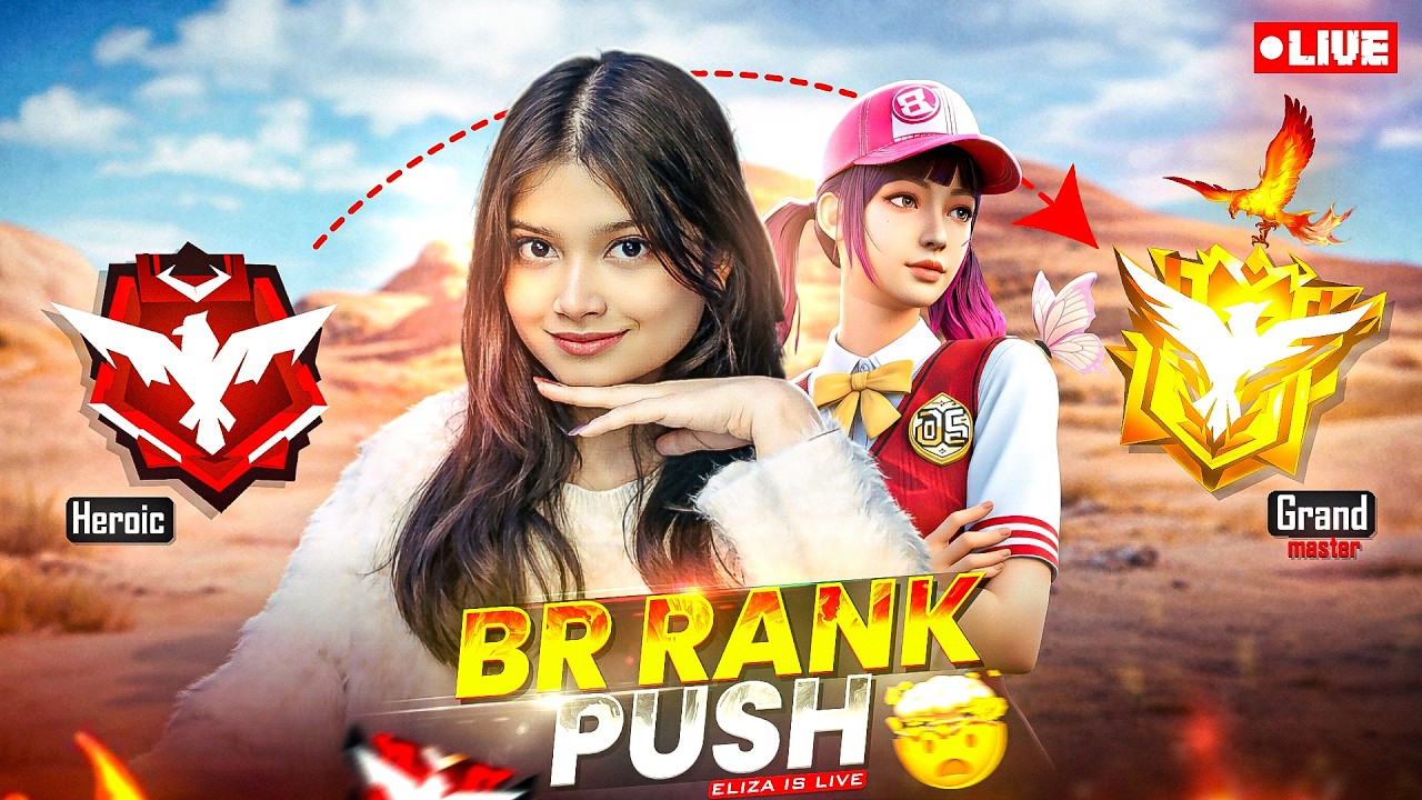 LATE NIGHT RANK PUSH!! | FREE FIRE LIVE #freefire #shortsfeed  #gyangaming #totalgaming