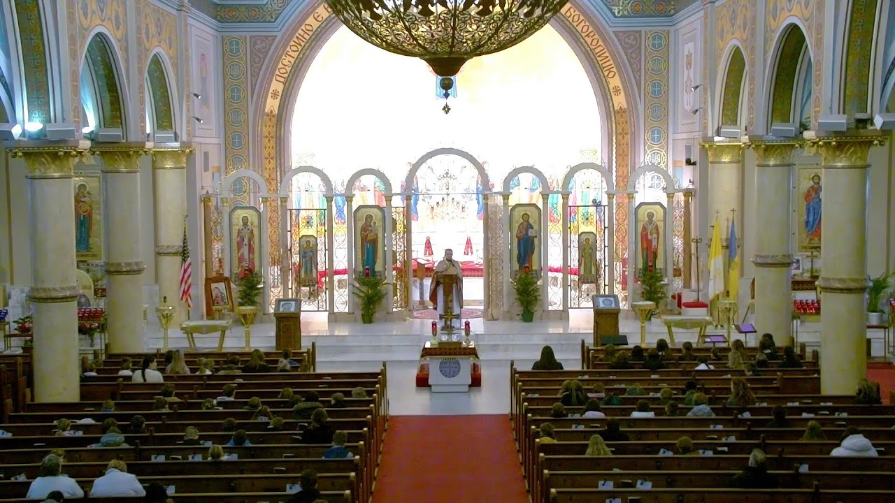 Pre-Sanctified Liturgy. Літургія Передосвячених Дарів. Прп. й ісп. Якова, єп. Катанського.