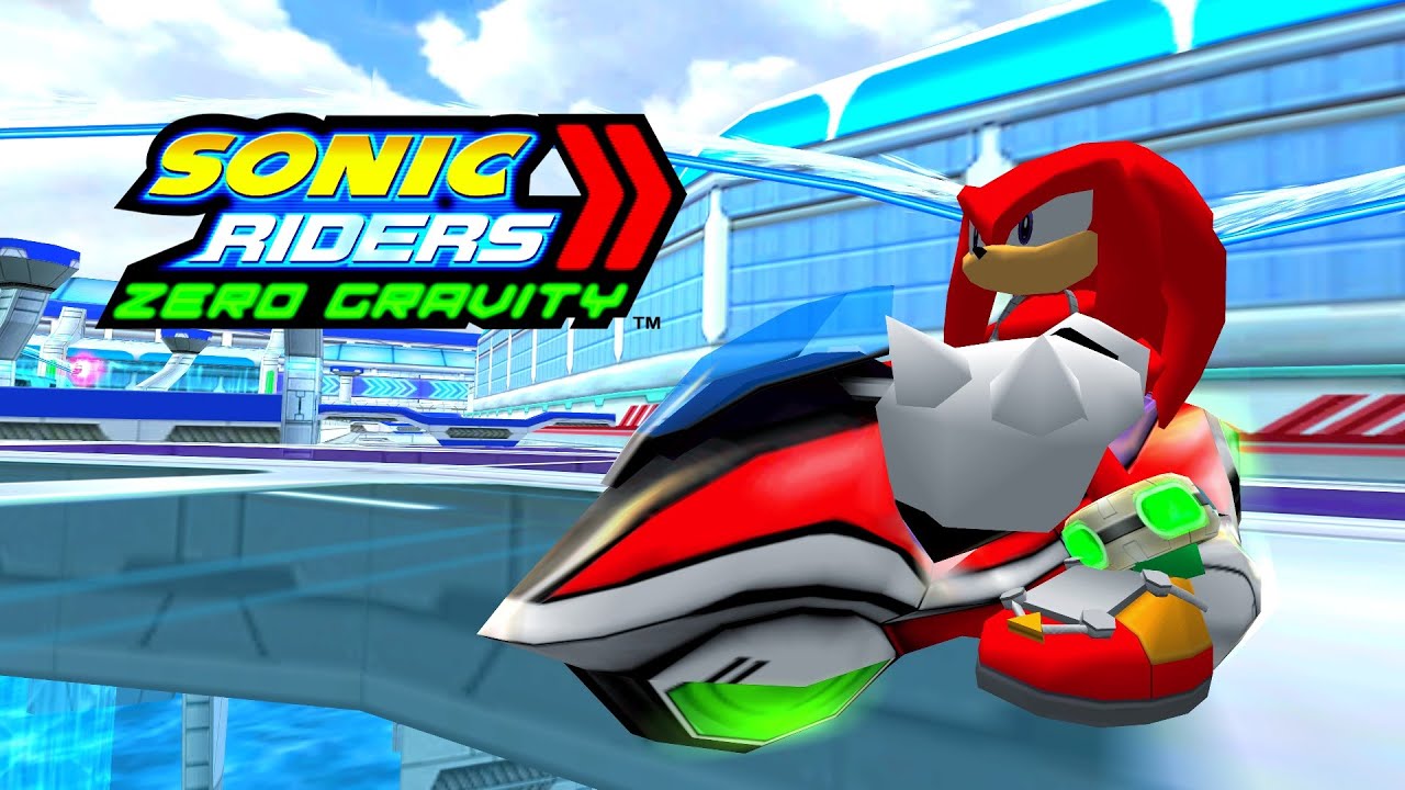 Sonic Riders Zero Gravity - Aquatic Capital - Knuckles 1080p 60 FPS