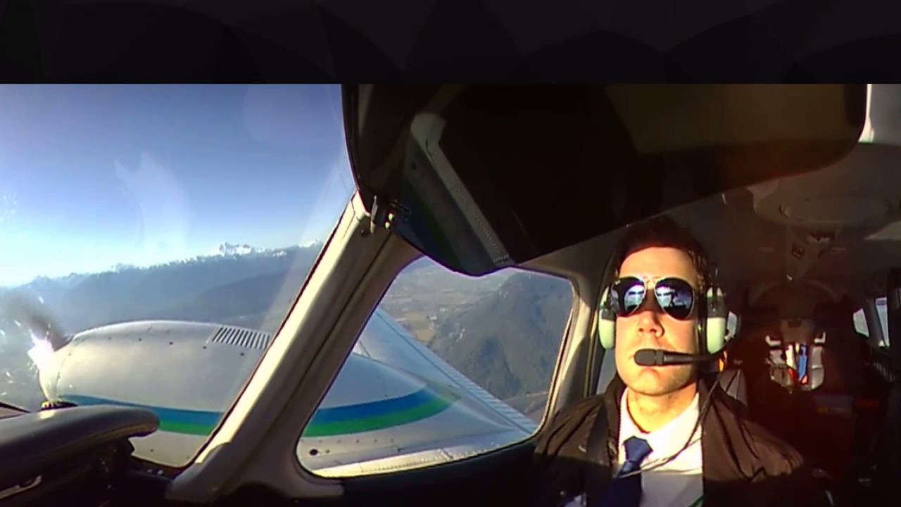 {360° Video} 300 nautical mile cross country flight