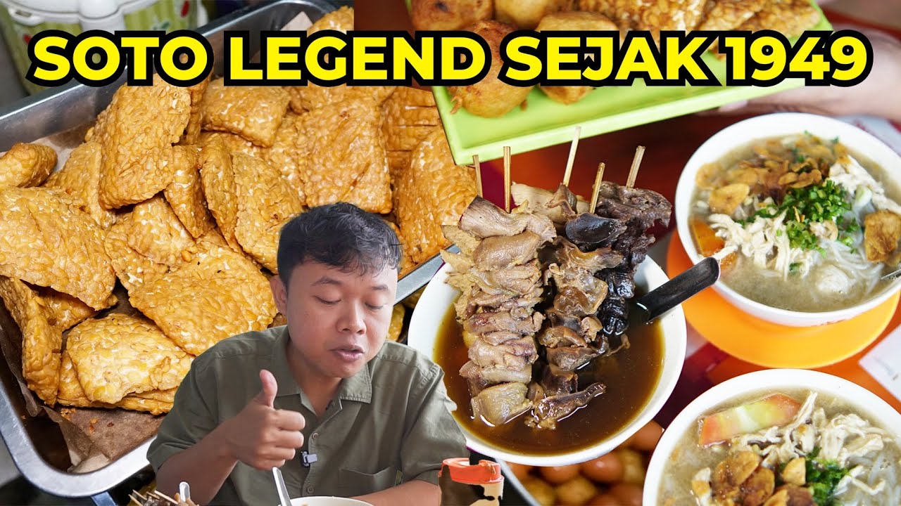 Cuma Buka Pagi & Sore! Soto Legend Semarang Sejak 1949!