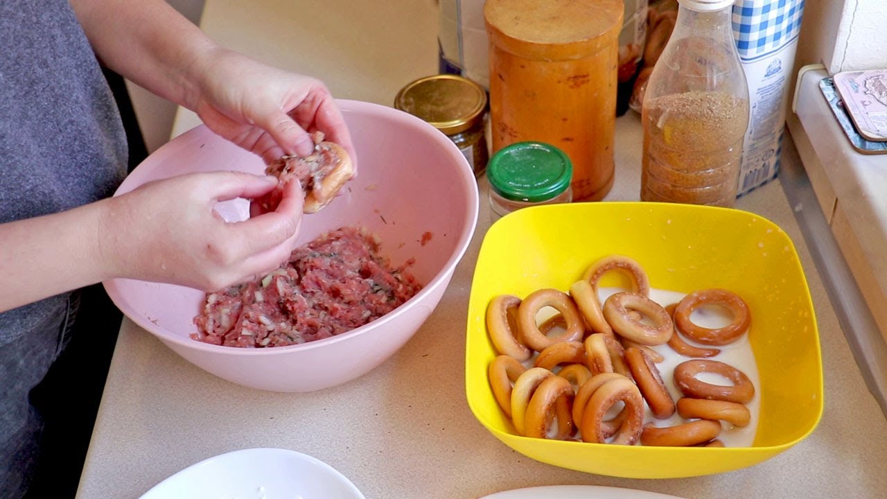 СУШКИ С ФАРШЕМ !!! Супер РЕЦЕПТ!