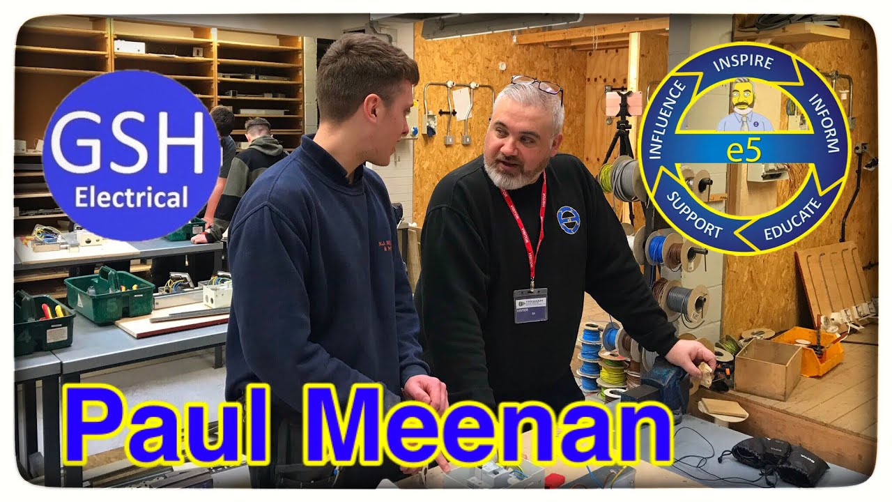 Paul Meenan E5 Group Visits the Learners of Tresham College - AC RCD's and DC Currents