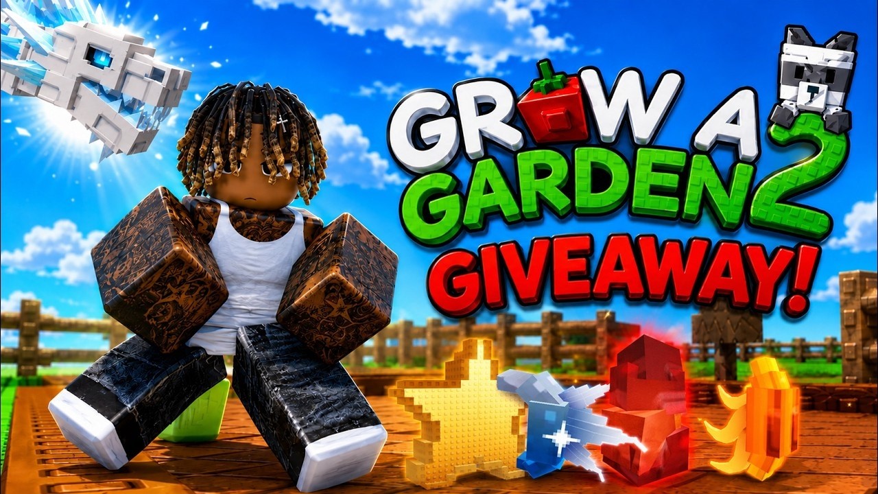 Expensive Seeds/Pets Giveaway + Admin Party?! 🌱Grow A Garden 2🌱 #roblox #robloxfyp  #growagarden2