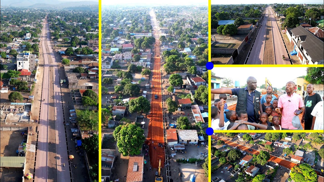 N'SELE : Construction d'une nouvelle route Marini Bodho longue de 4KM &agrave; Kinkole cimeti&egrave;re