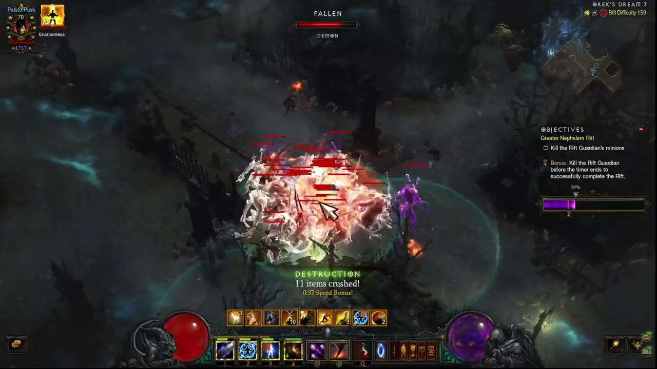 Diablo3 S37 SSF | GR150 DMO Twister Wizard | Rank1 WORLD