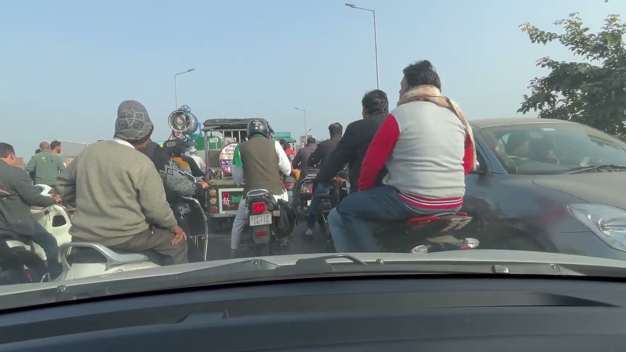 मुजफ्फरनगर का भयंकर ट्रफ़िक 