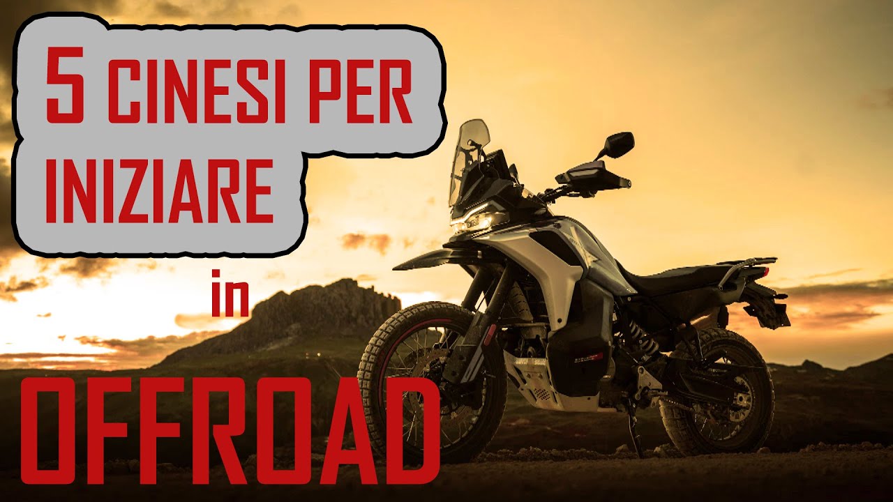 5 MOTO CINESI NUOVE PER INIZIARE A FARE OFFROAD!