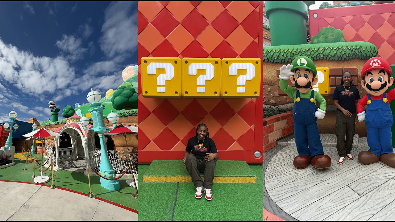EPIC UNIVERSE | Super Nintendo | Birthday, vibing, enjoying life