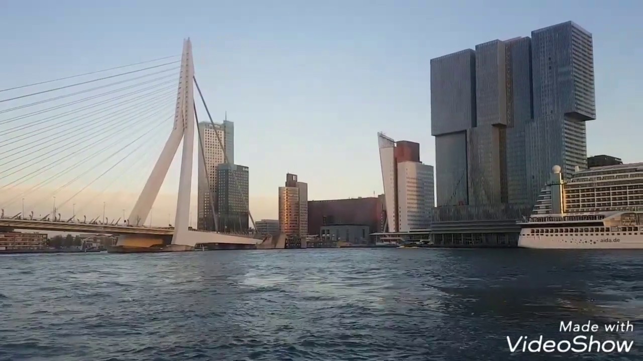 Dordrecht from Rotterdam by waterbus