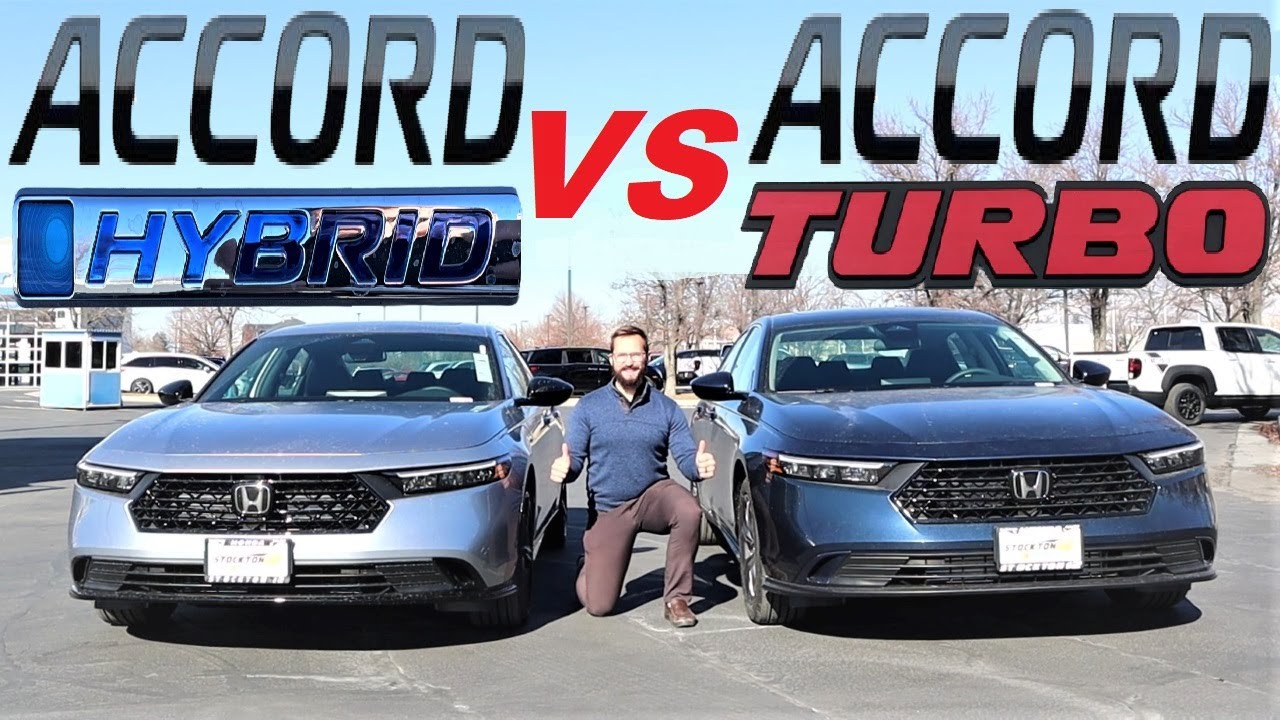 2023 Honda Accord Hybrid VS 2023 Honda Accord Turbo: Which Accord Is The Better Buy?