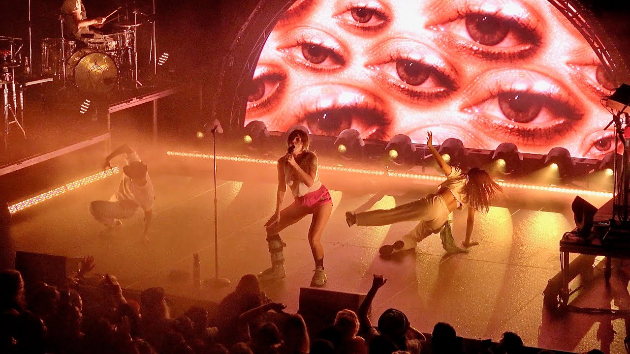 Tove Lo, Disco Tits (live), SF Masonic, San Francisco, CA, Feb. 27, 2020 (4K)