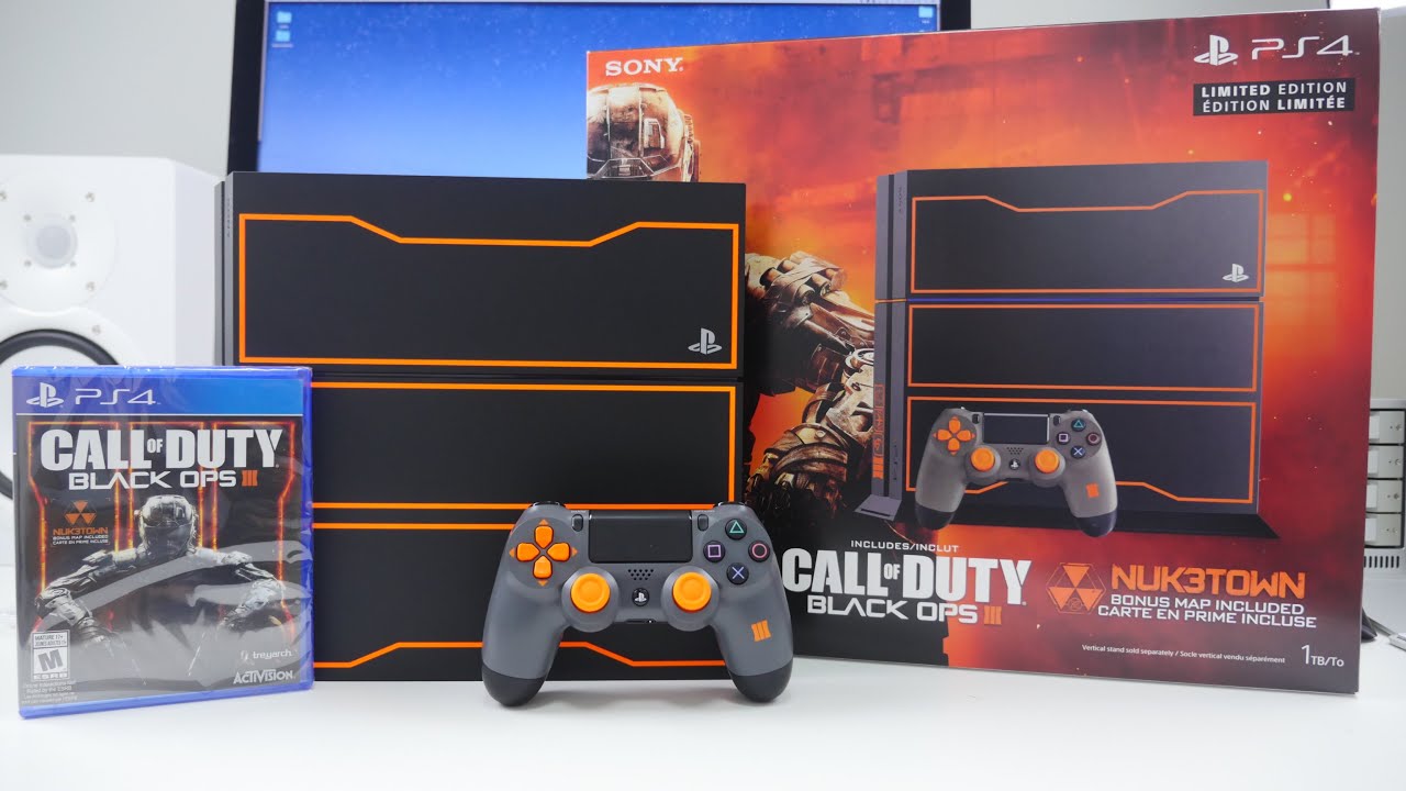 PS4 Black OPS 3 Bundle UNBOXING!